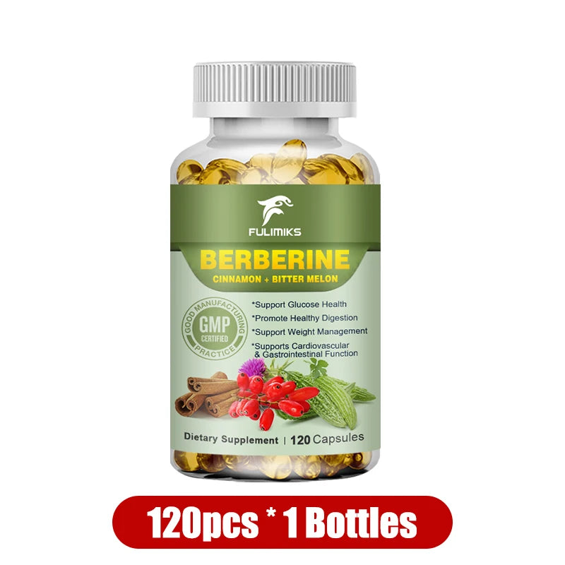 Buy 1 Get 1 Free! Advanced Berberine Supplement for Healthy Living