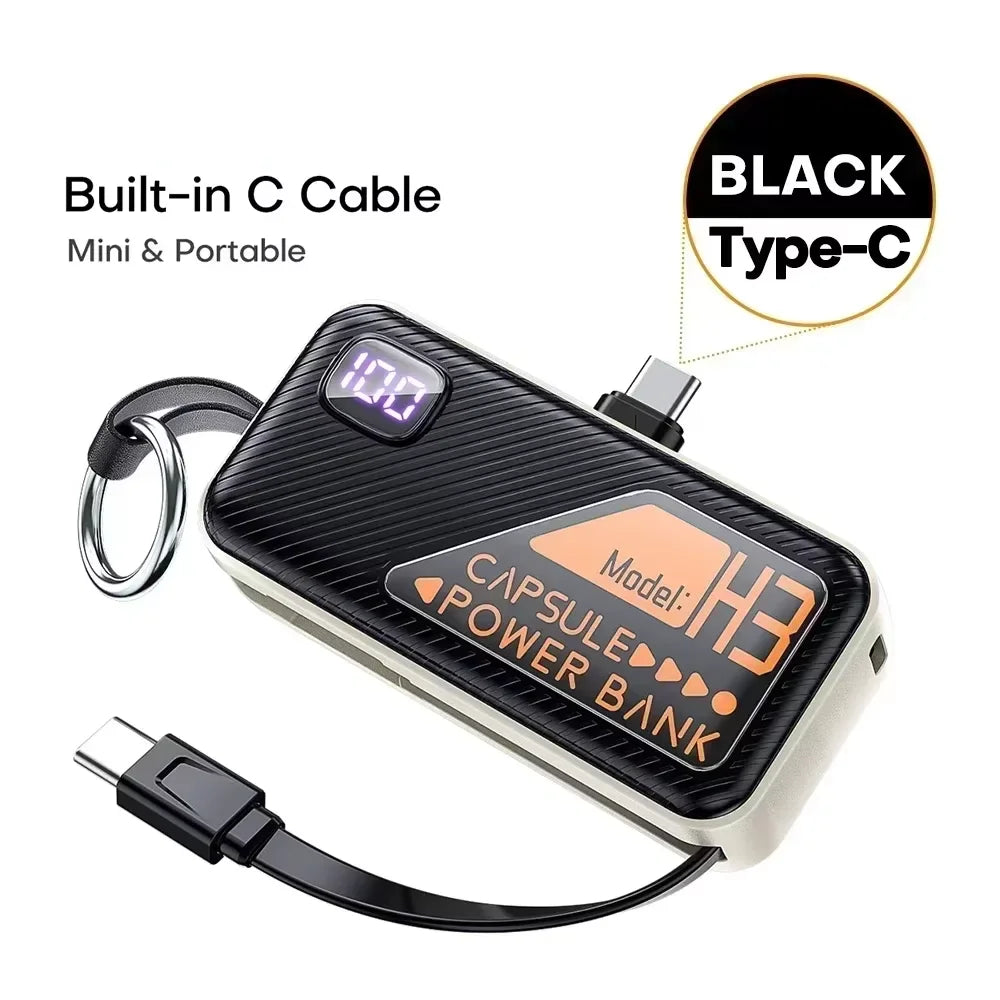 20000mAh Mini Power Bank with PD20W Fast Charging & Digital Display