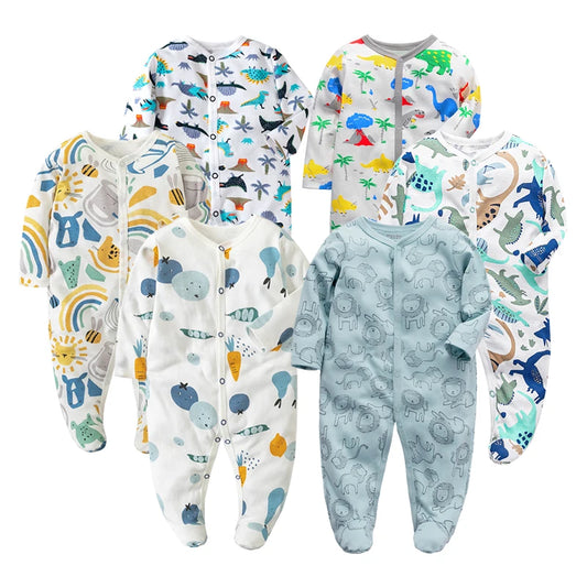 Body de bebé de algodón suave de manga larga | Atuendo acogedor para bebés