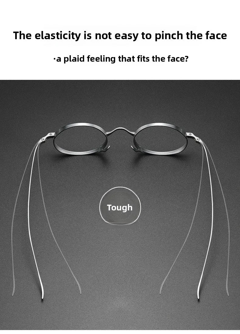 Unisex Pure Titanium Prescription Glasses | Anti Blue Light Eyewear