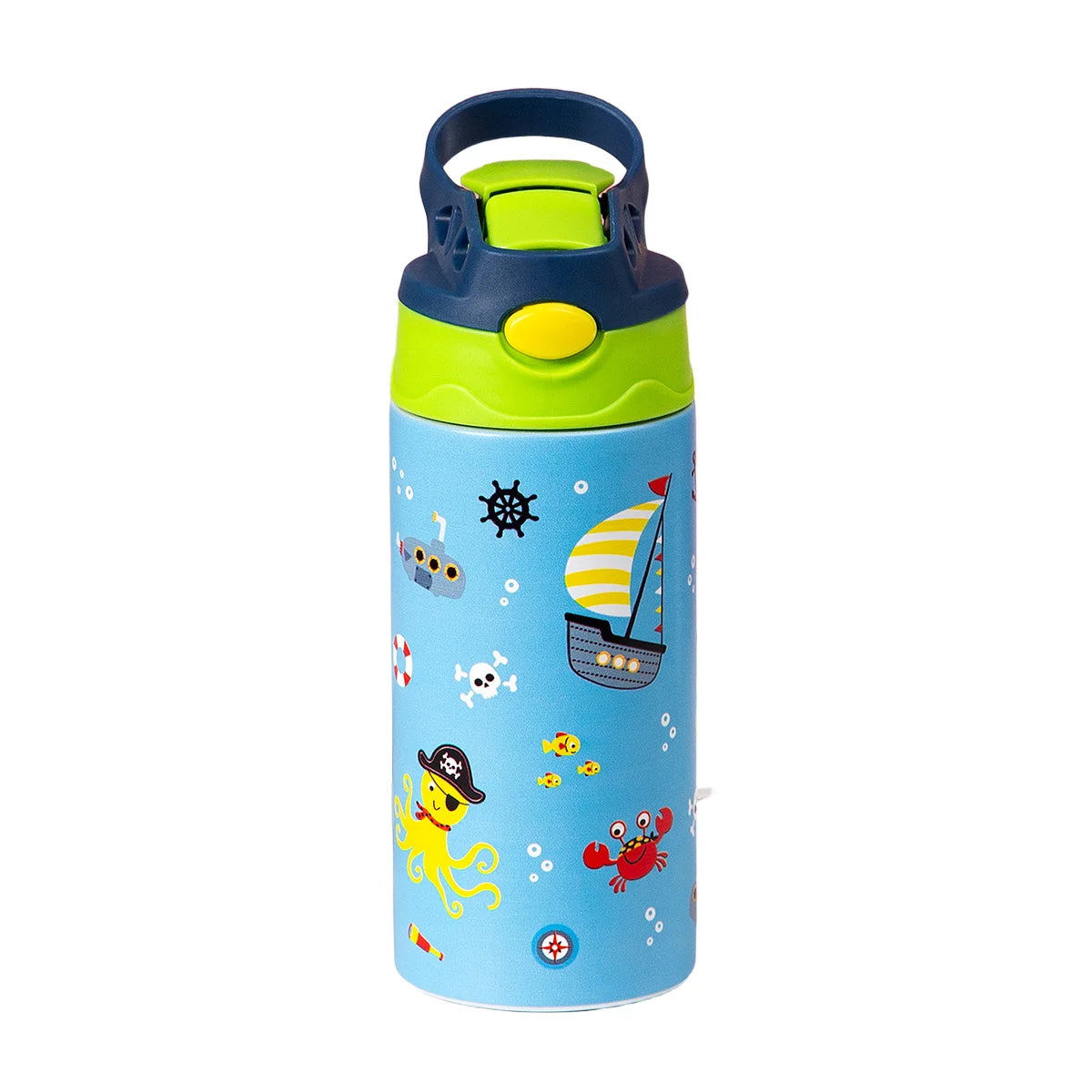 Cute Cartoon Pattern Stainless Steel Insulated Thermos Cup
