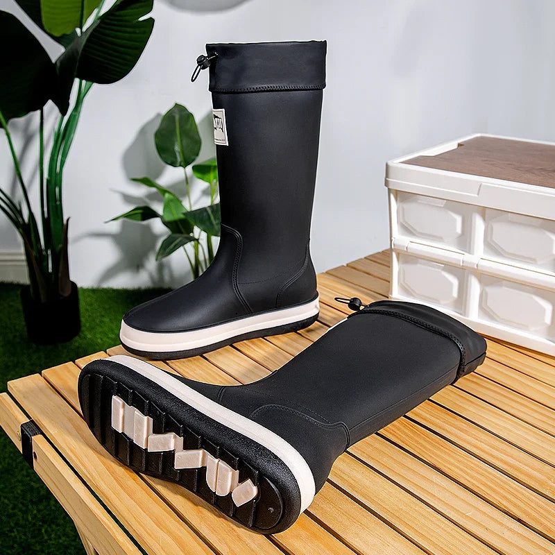 Waterproof Rubber Boots for Men and Women | Couples Rain Shoes