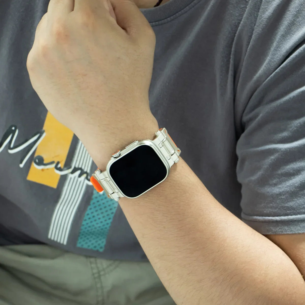Silicone Sport Band for All iWatch Models | Luxury Sports Strap