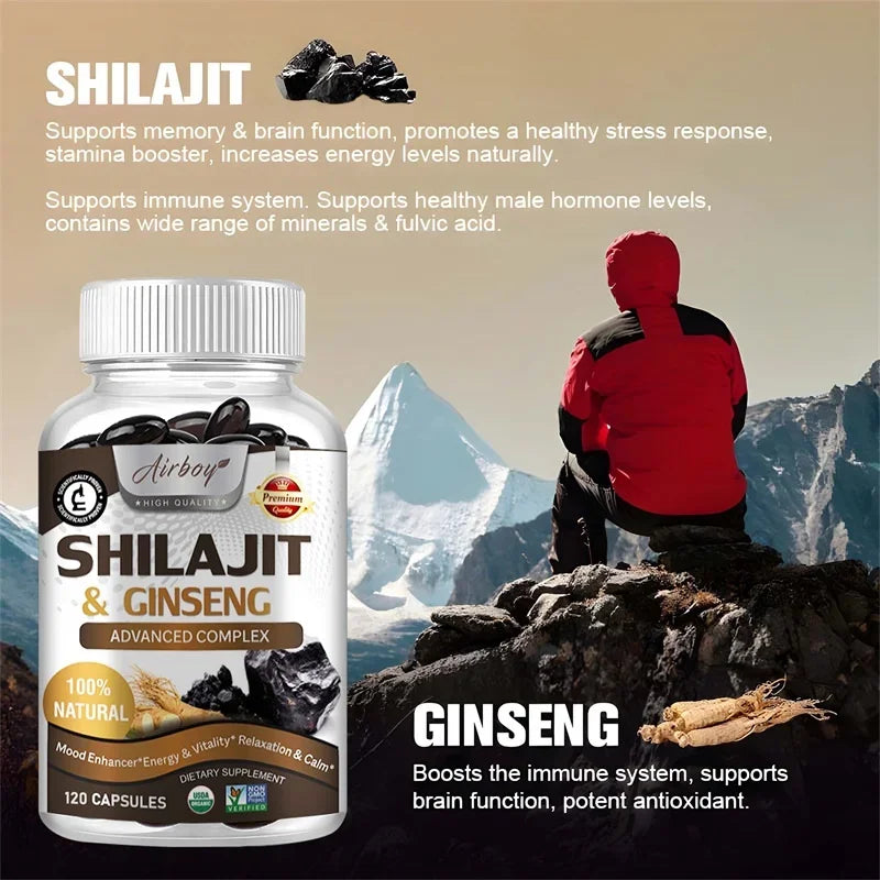 Natural Shilajit - Energizer for Body and Mind | Immune Support