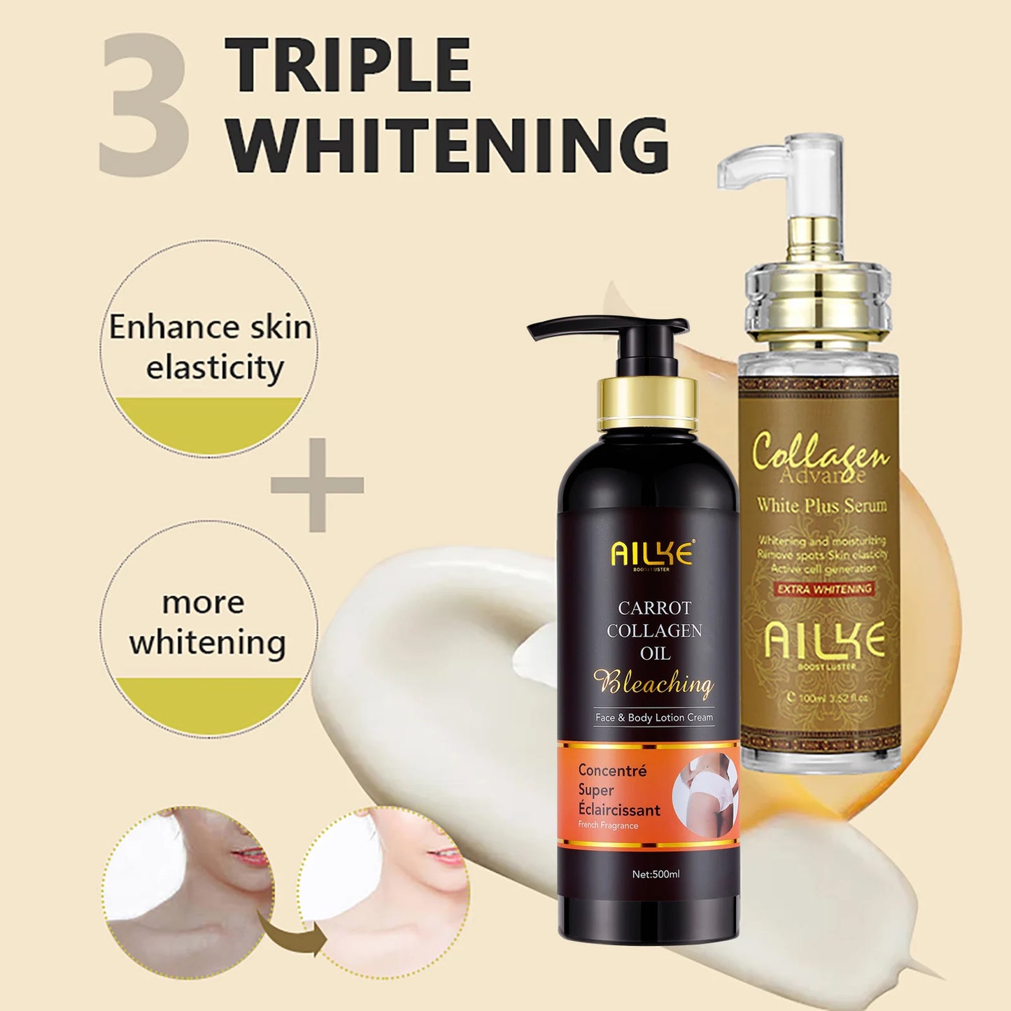 Collagen Whitening Essence for Radiant Skin | Moisturizing Serum