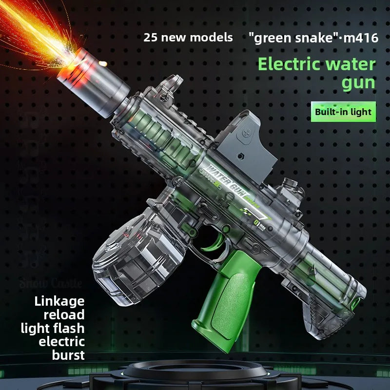 Electric Water Gun Toy | Automatic Sensor Lights & Firing Action