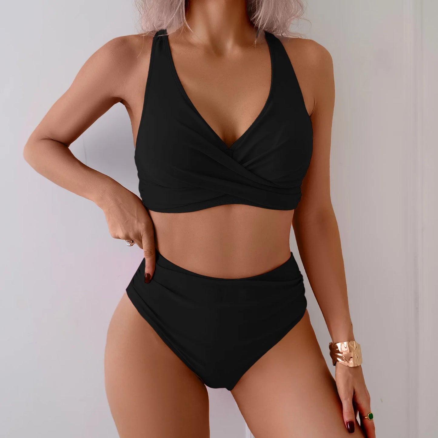 Stylish High Waist Bikinis for Women | Trendy Beach Swimwear