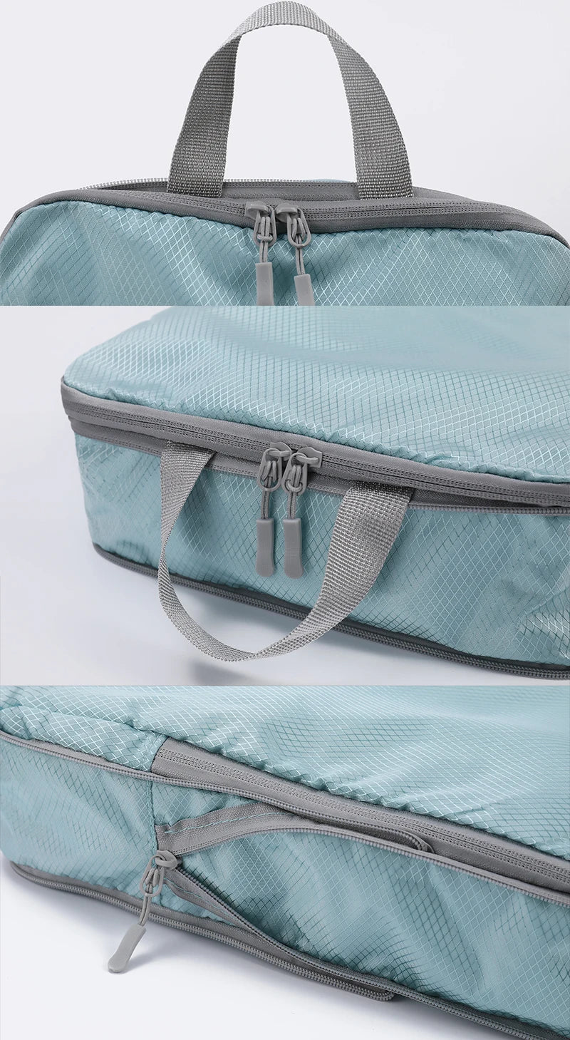 Compressible 4-Piece Business Travel Storage Bag Set