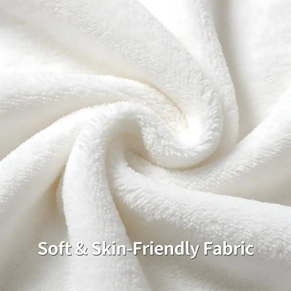 Soft High-Density Short Plush Blanket | Cozy Music Print Design