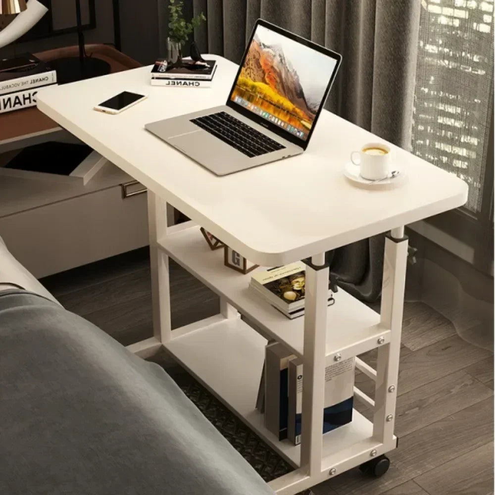 Adjustable Laptop Desk with Wheels | Portable Study Table