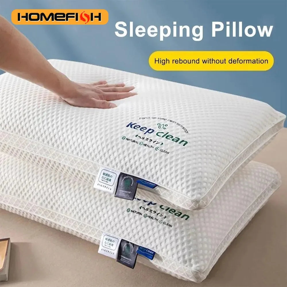 High Elasticity 3D Soft Neck Protection Sleep Pillow | Free Shipping