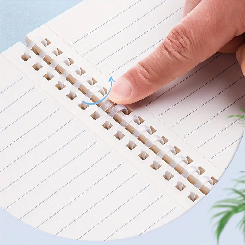 Thickened A5 Spiral Notebooks with Perforated Pages for Students