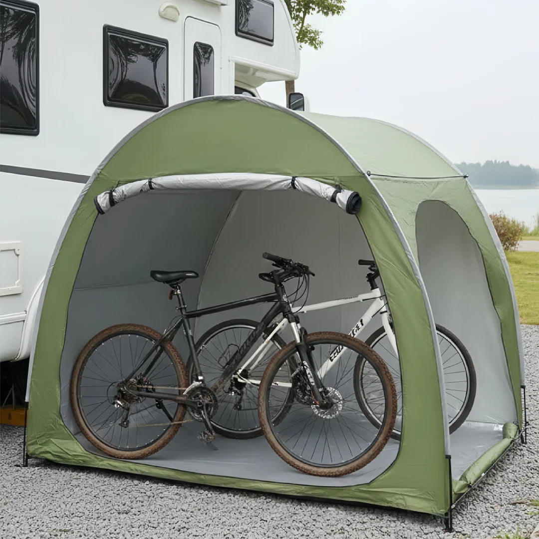 Portable Thickened Oxford Cloth Bike Shelter Tent for Outdoor Travel