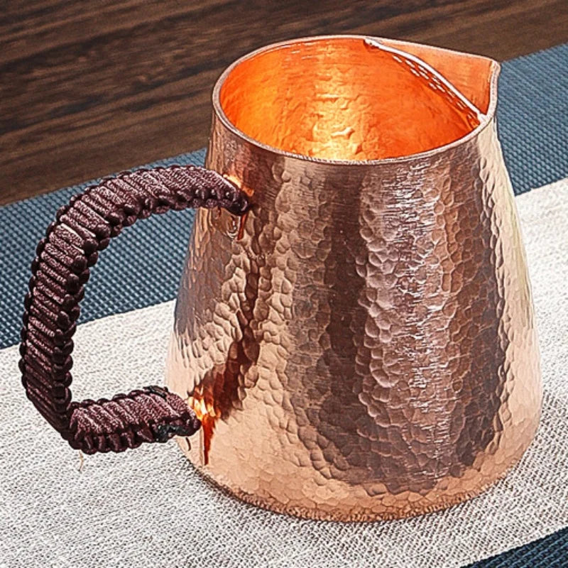 Handcrafted Vintage Copper Coffee Mug | 500ml Drinkware