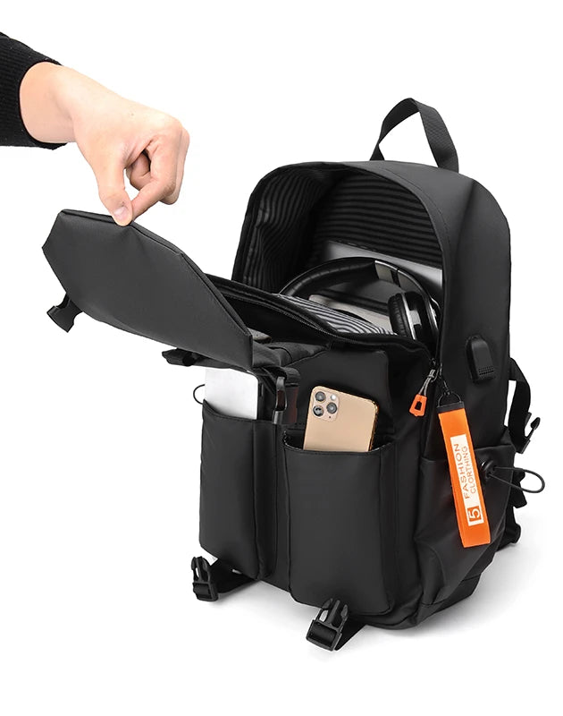 High-Quality Men's Laptop Backpack | Waterproof Travel Bag