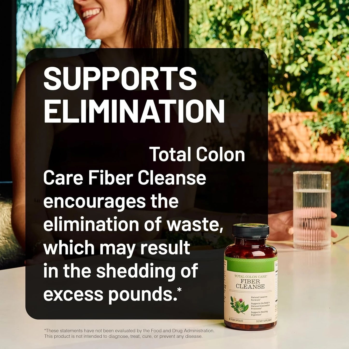 Total Colon Care Fiber Cleanse | Natural Gentle Laxative Blend