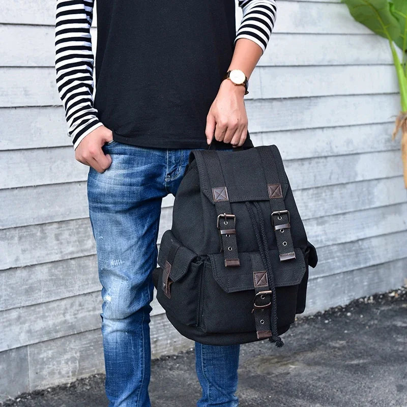 Durable Canvas Backpack | Essential Travel Companion for Everyone