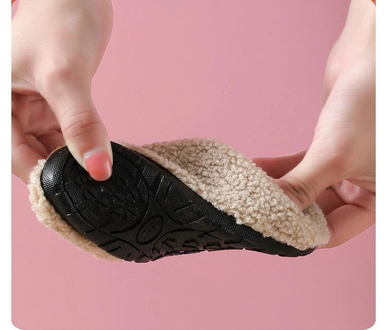 Cozy Kids Winter Fleece Slippers | Soft Non-Slip Indoor Shoes