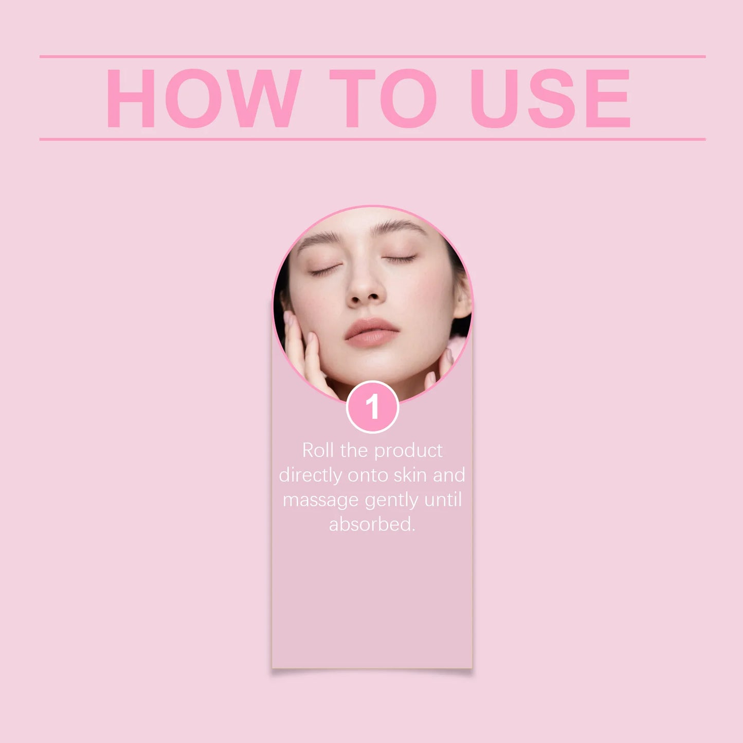 Portable Castor Oil Roll On Moisturizer for Dry Skin Relief