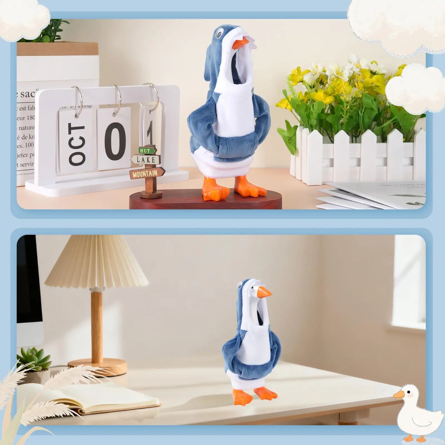 7-Inch Desk Goose Outfits | Fun and Playful Desktop Accessories