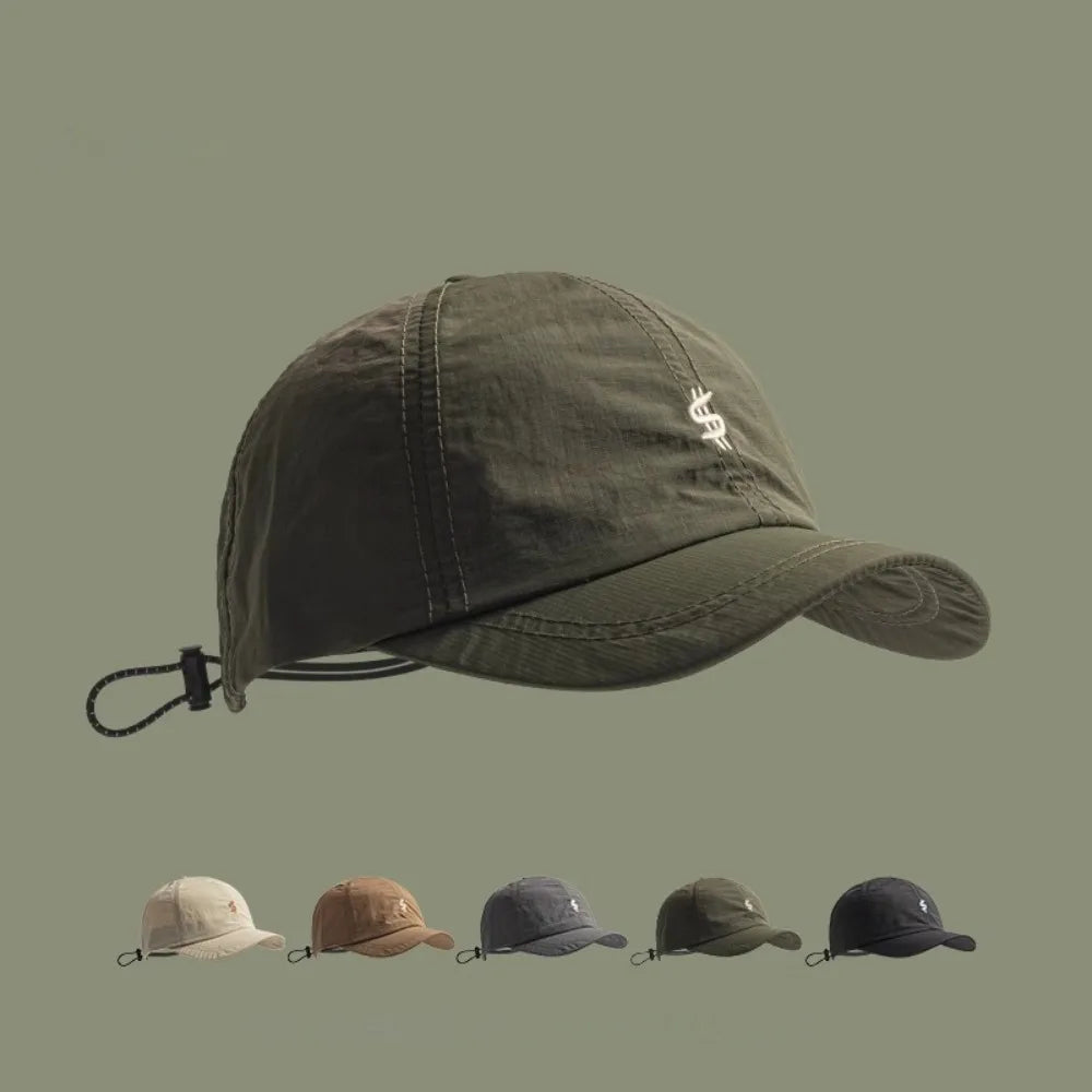 Quick-Dry Mesh Cap | Vintage Unisex Hat for Outdoor Activities