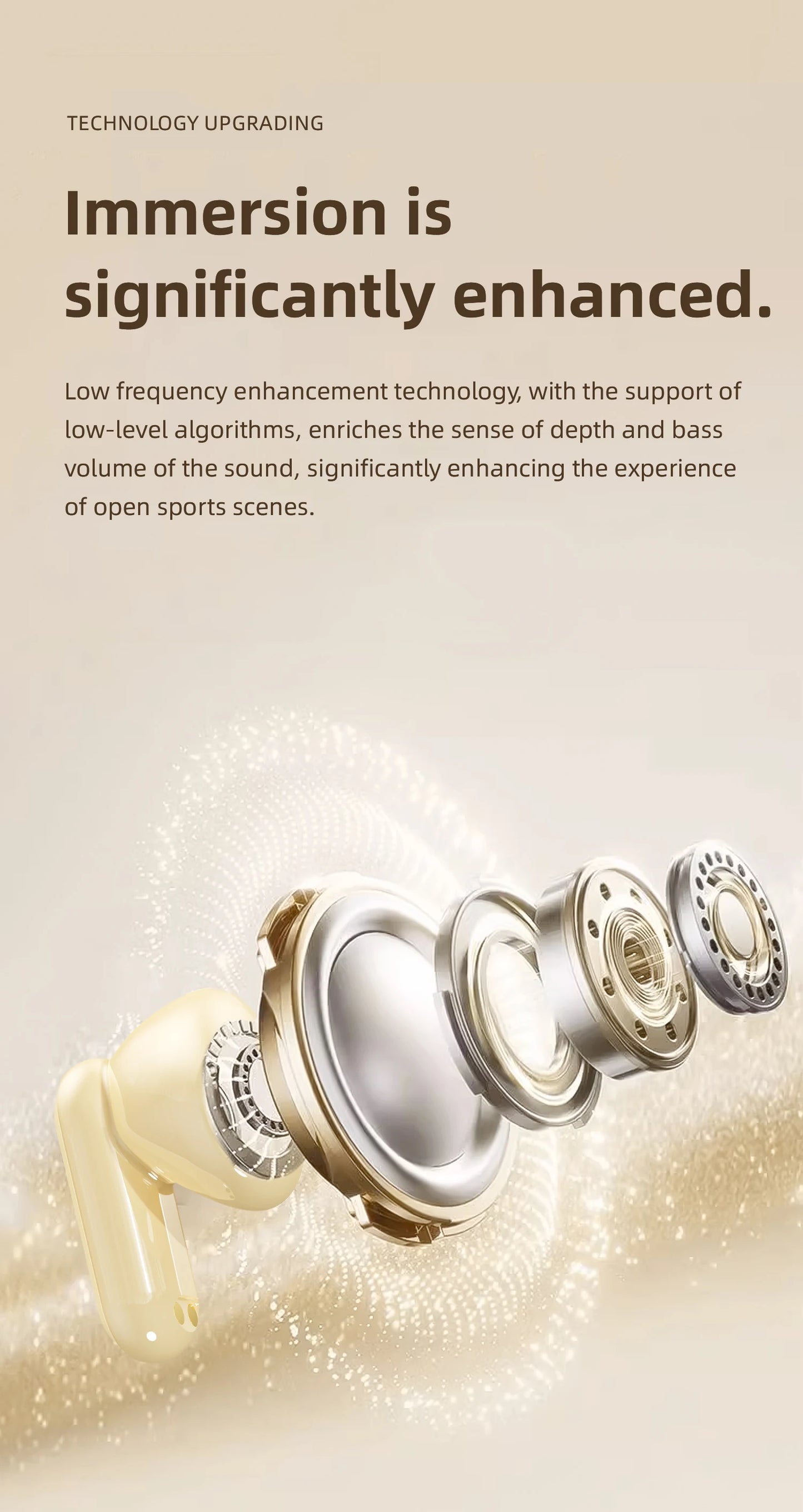 Long Range Bluetooth Earphones Wireless for Sports Running