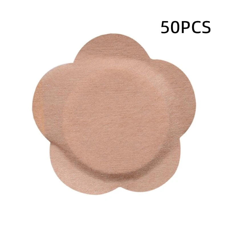 50pcs Disposable Castor Oil Pack Stickers | Hypoallergenic Belly Button Protectors
