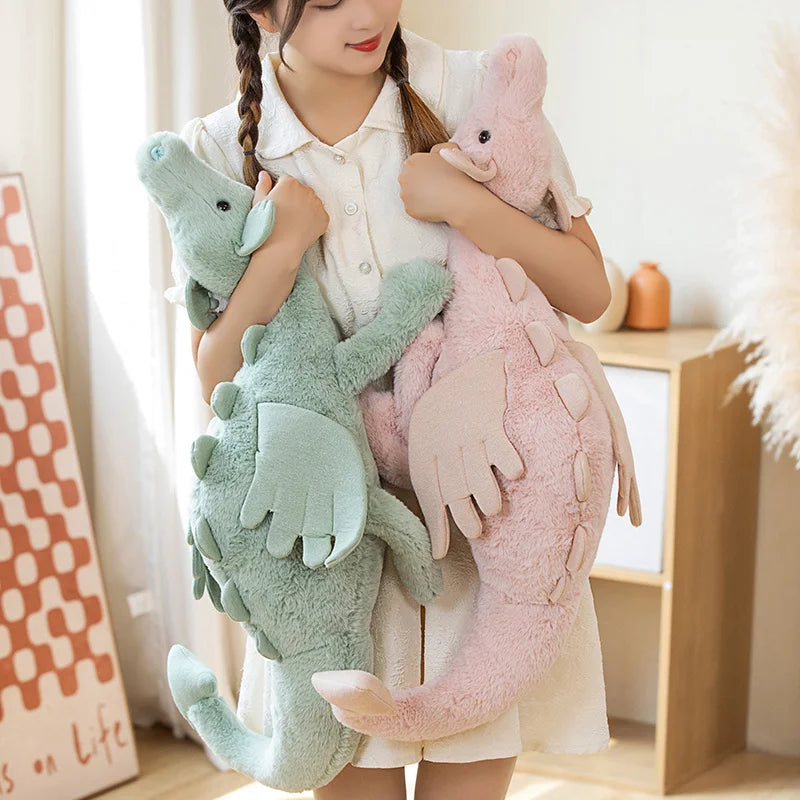 Cute Cartoon Dragon Plush Doll | Adorable Dinosaur Pillow Toy