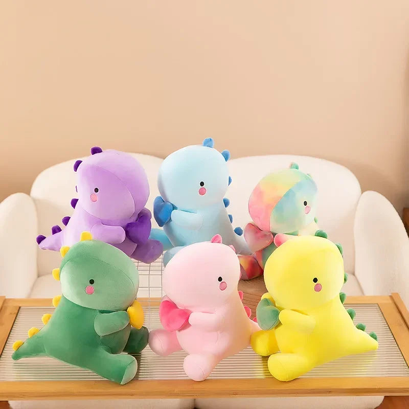 Cute Kawaii Plush Dinosaur Doll | Soft Cartoon Dino Toy for Kids