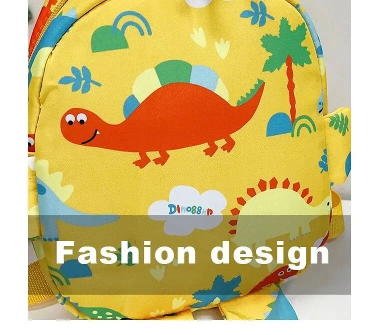 Cute Cartoon Dinosaur Baby Backpacks for Kids | Adjustable & Fun