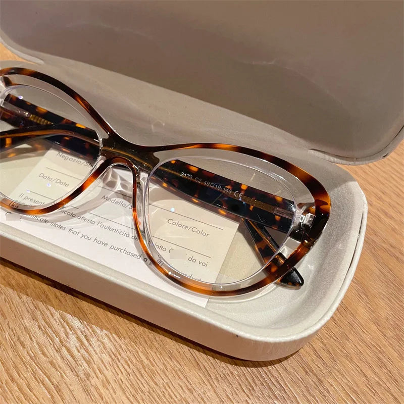 Trendy Women's Cat Eye Blue Light Blocking Reading Glasses