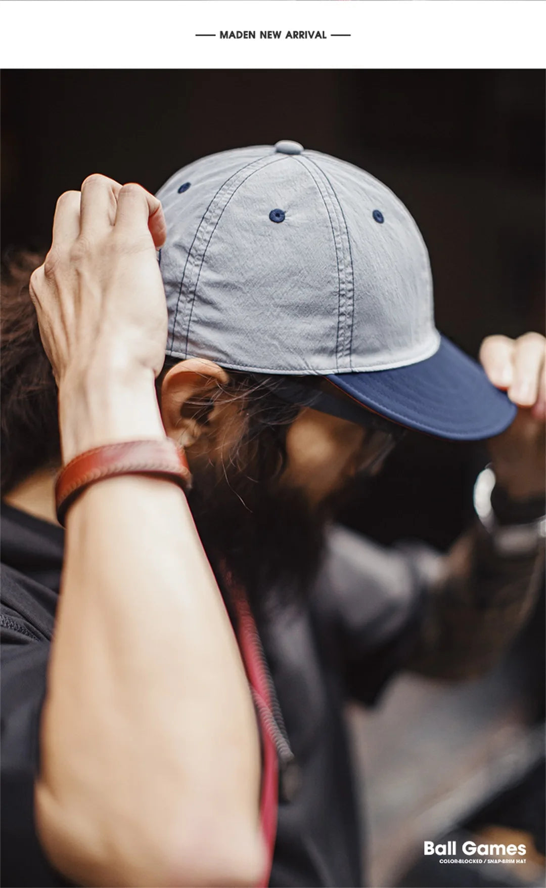 Men's Vintage Embroidery Baseball Cap | Breathable Adjustable Hat