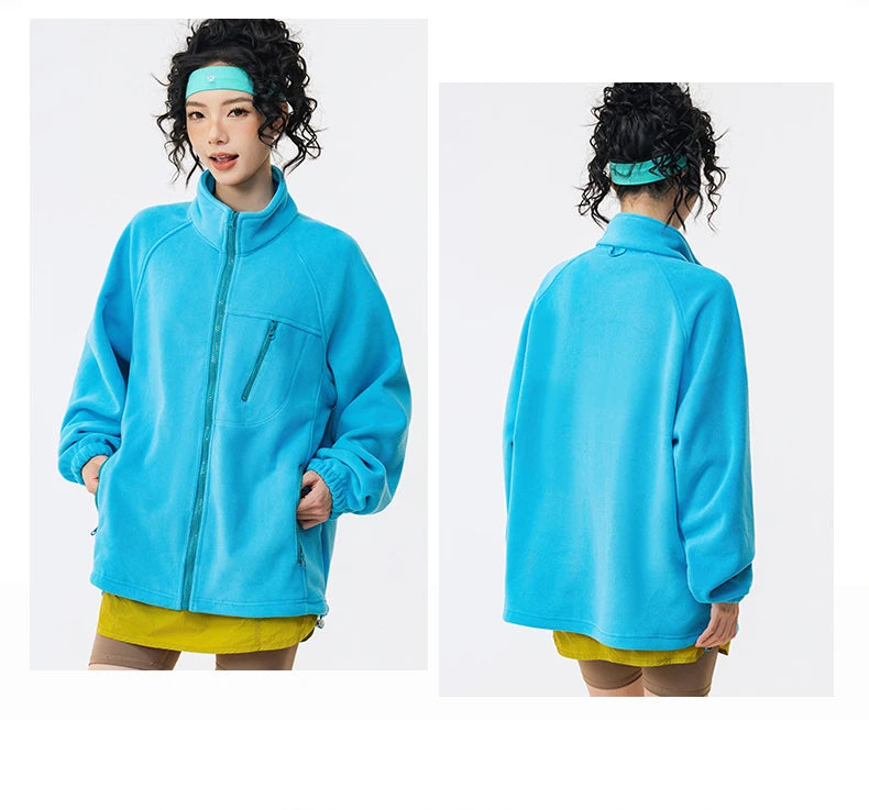 Lightweight Waterproof Fleece Jacket for Outdoor Adventures