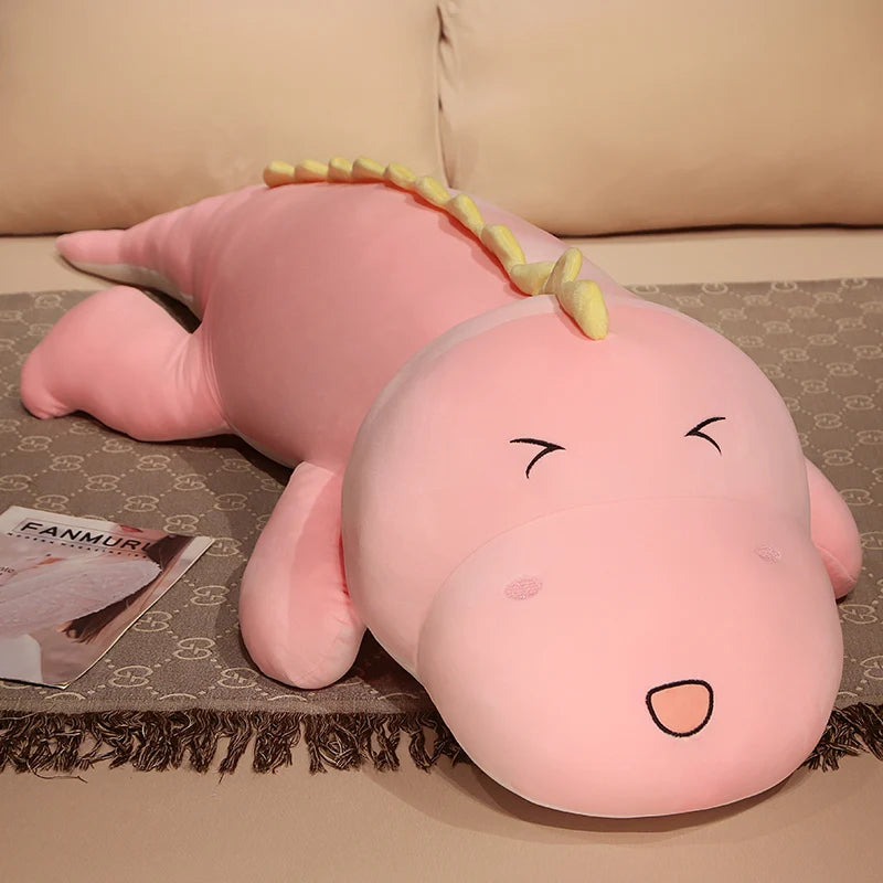 150cm Huggable Dinosaur Pillow | Soft Plush Toy for Kids