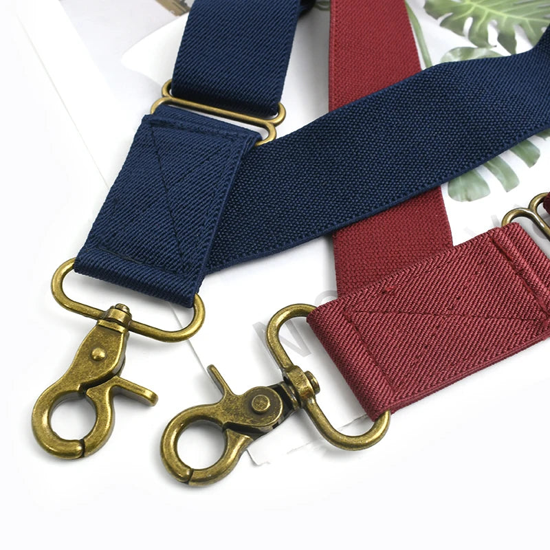 Adjustable Men's Suspenders | Stylish Elastic Braces for Pants