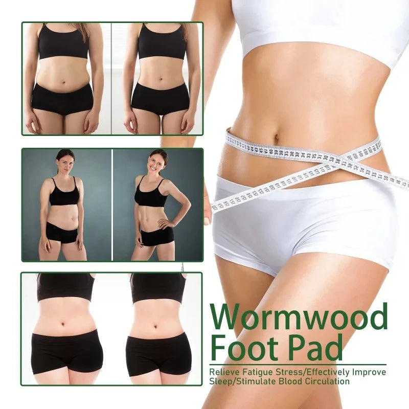 Natural Wormwood Detox Foot Patches | Slimming Foot Detox Pads