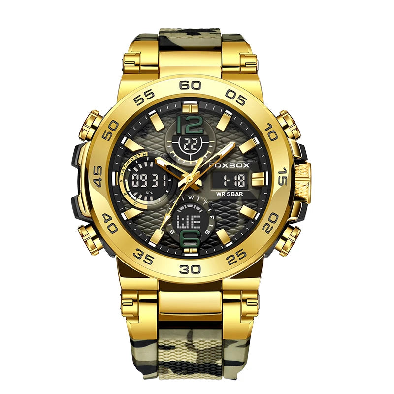 Men's Waterproof LED Sports Watch | Stylish & Multi-Functional