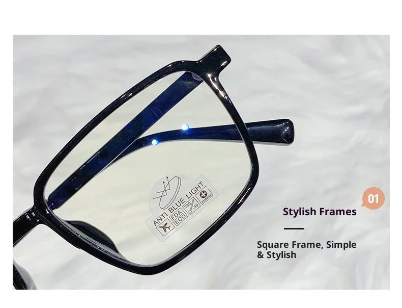 Stylish Myopia Glasses for Women | High-Definition Anti Blue Light