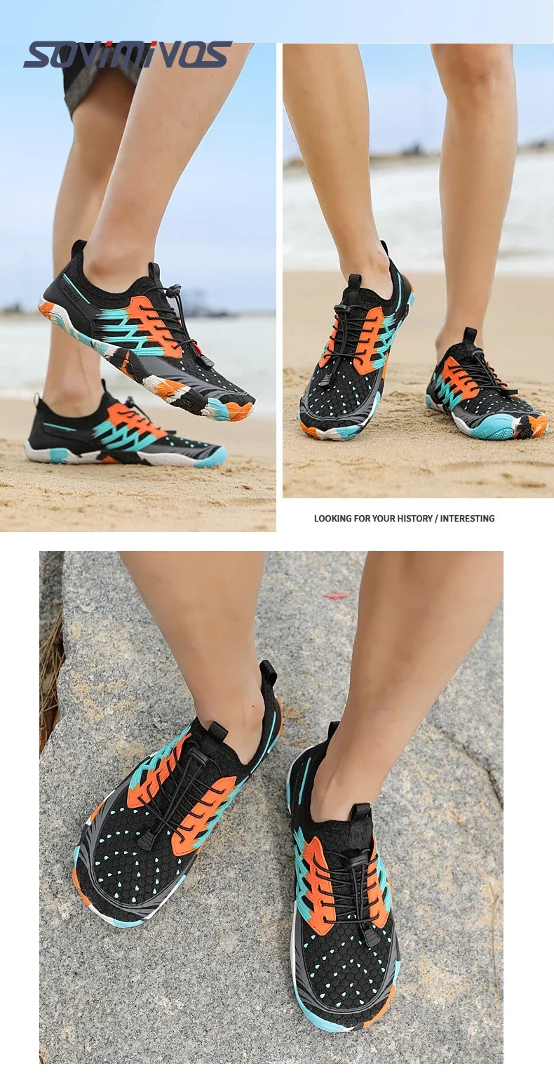 Men's Cross-Trainer | Barefoot & Minimalist Shoe | Zero Drop Sole | Wide Toe Box Women Upstream Swimming Shoes Beach Slippers