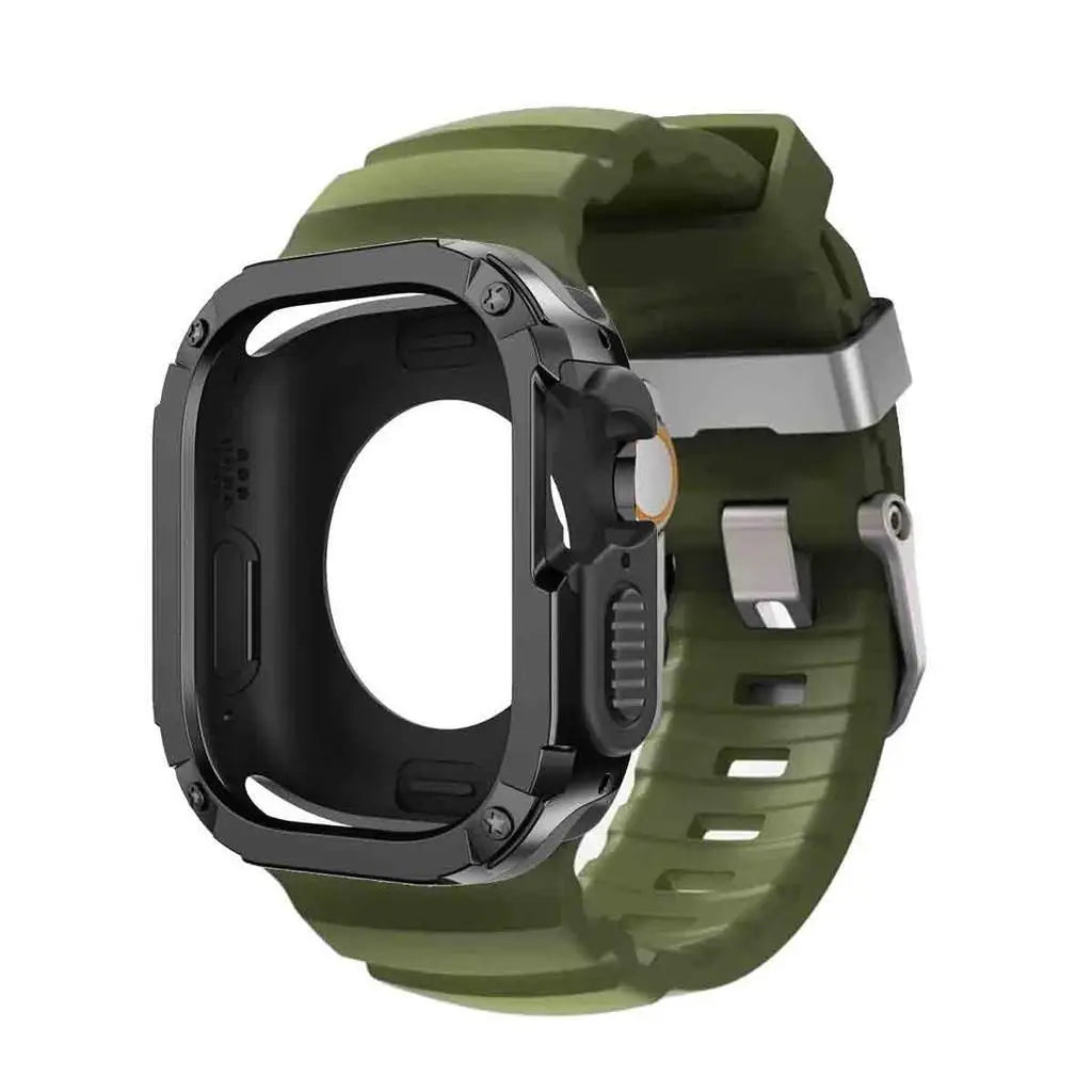 Waterproof Silicone Strap and Case for Smartwatches | Durable & Stylish