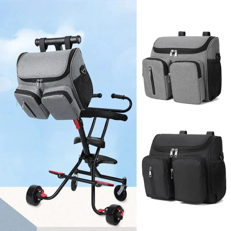 Large Capacity Baby Stroller Messenger Bag | Essential Mommy Organizer
