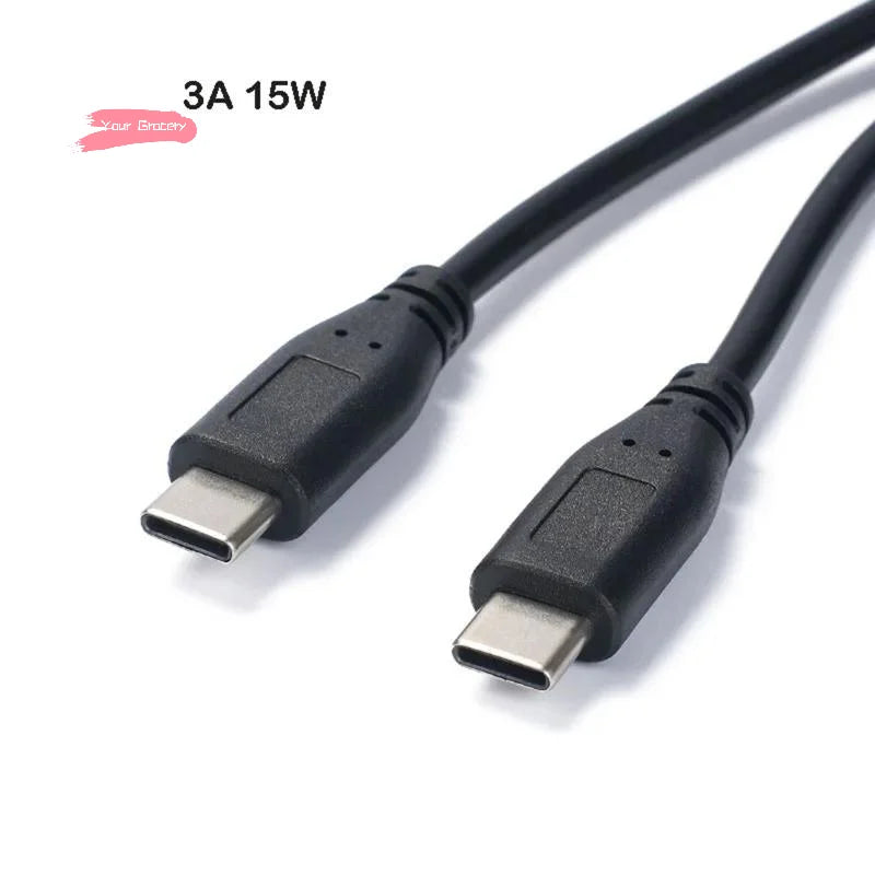 USB C Cable Splitter | Dual Charging & Data Transfer Cable