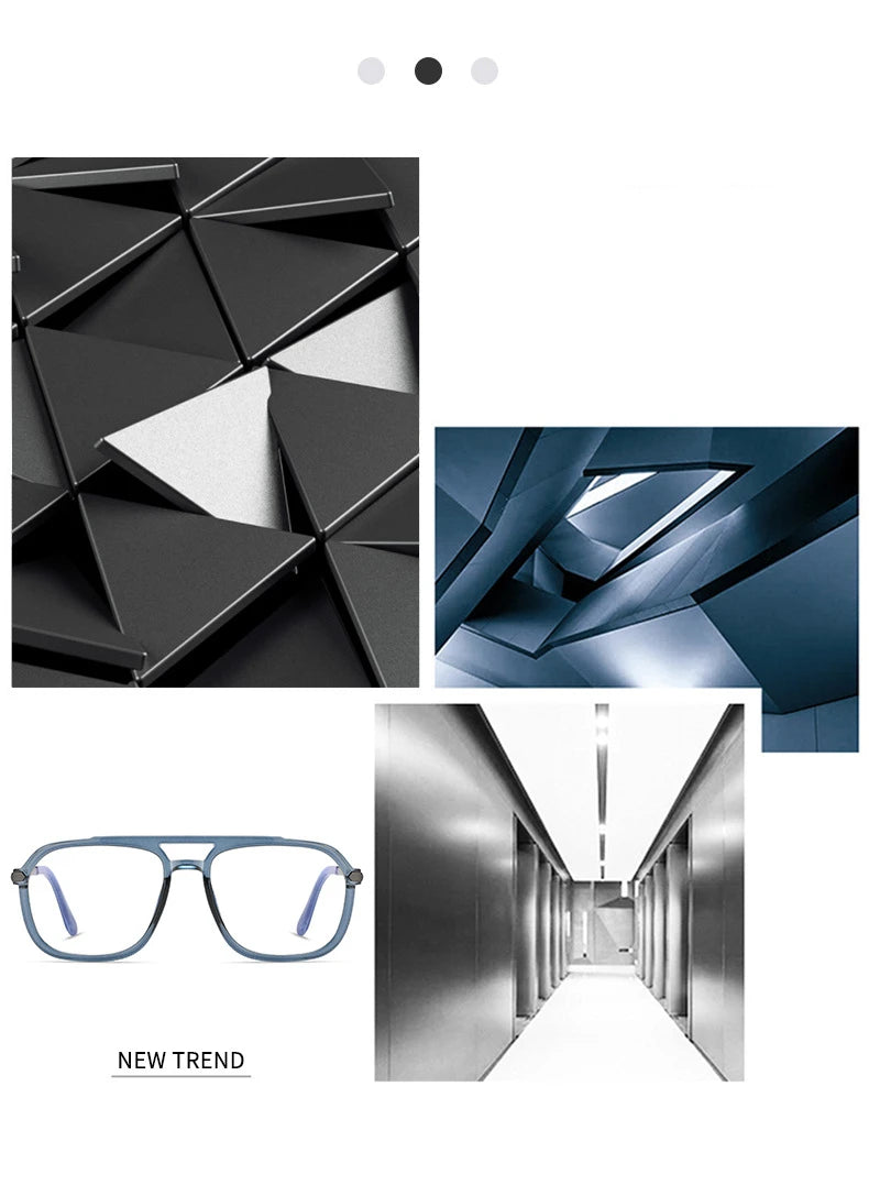 Fashion Retro Prescription Glasses for Men & Women | Stylish & Protective
