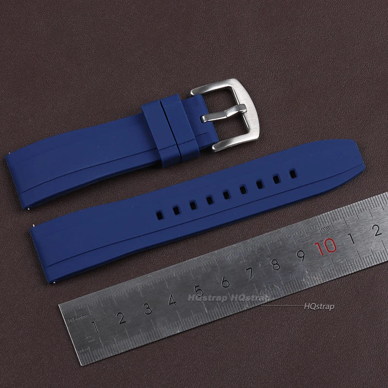 Quick Release Silicone Rubber Watch Strap | Soft Sports Watchband