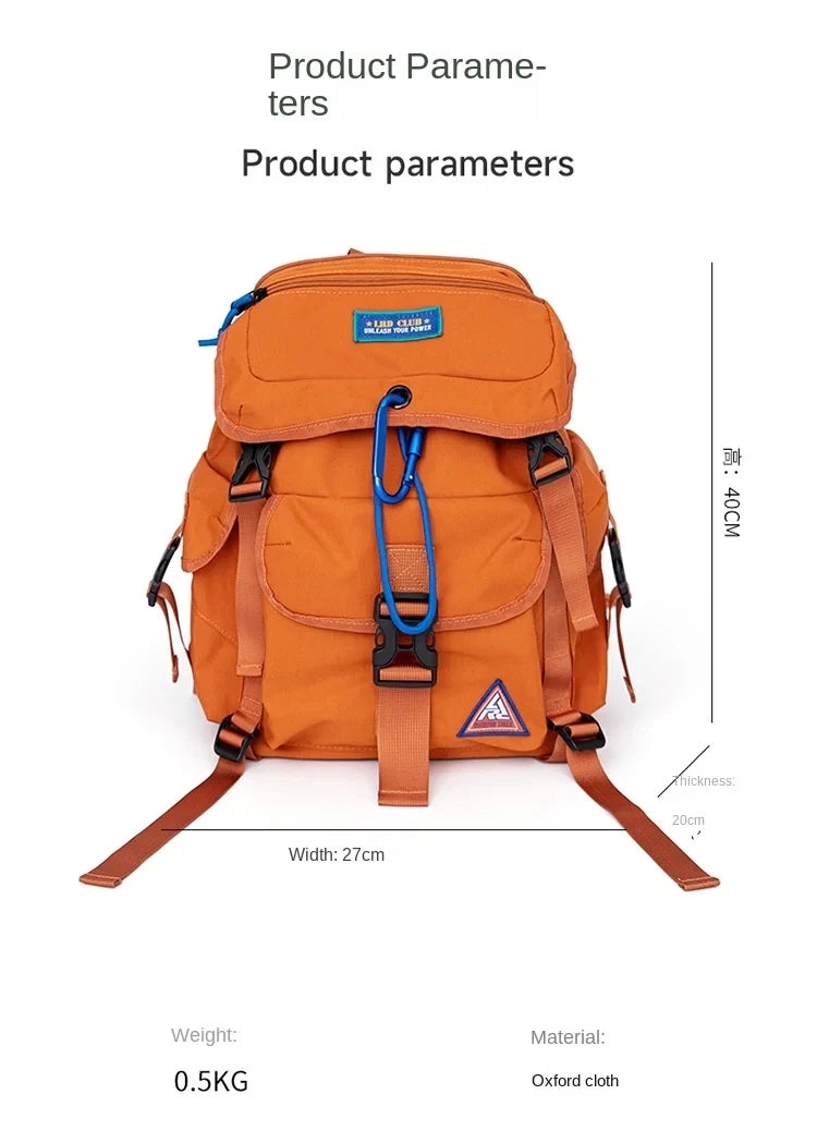 Fashion Travel Backpack for Adventurers | Multifunctional Hiking Bag
