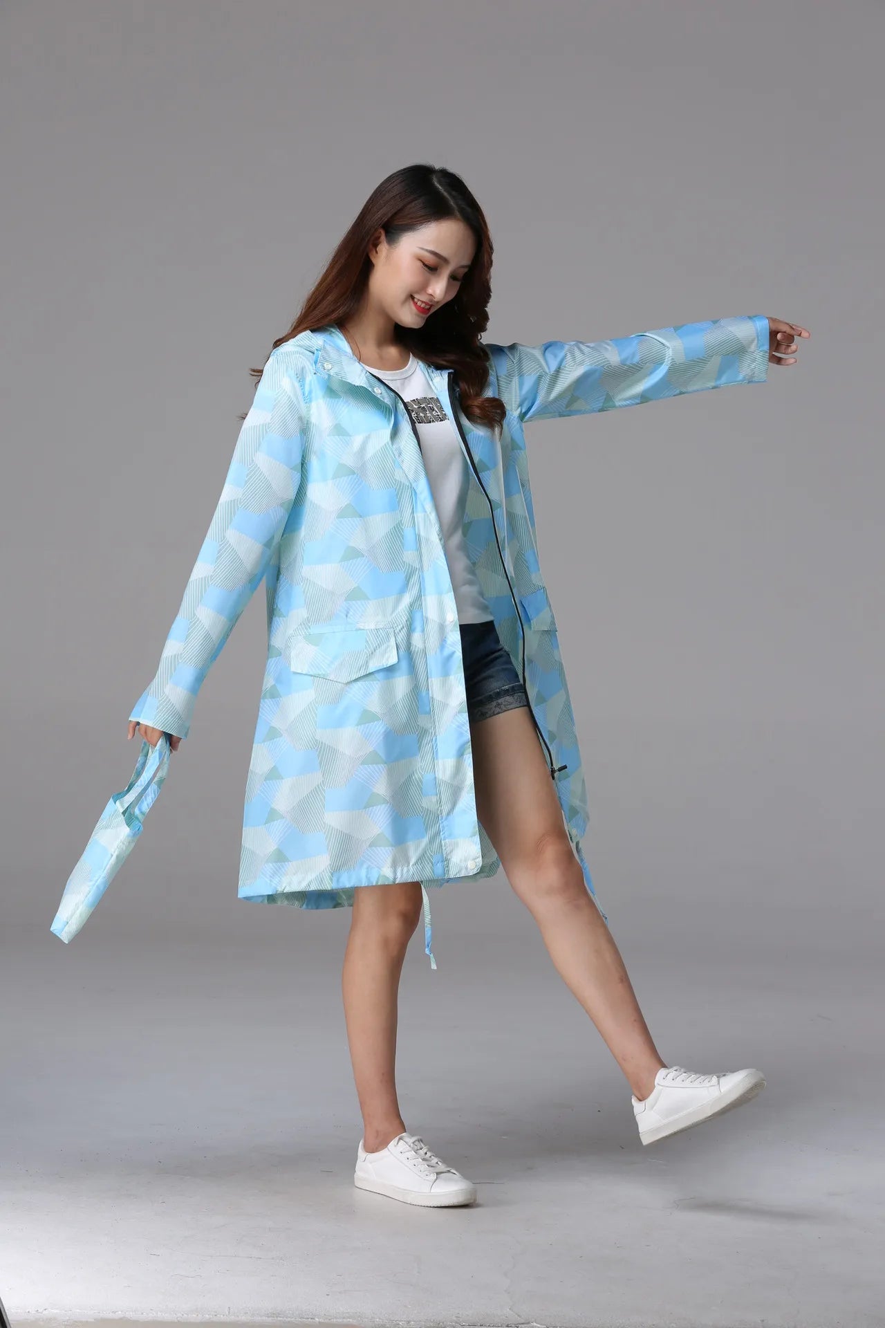 Waterproof Fashionable Raincoat for Adults | Stylish & Portable