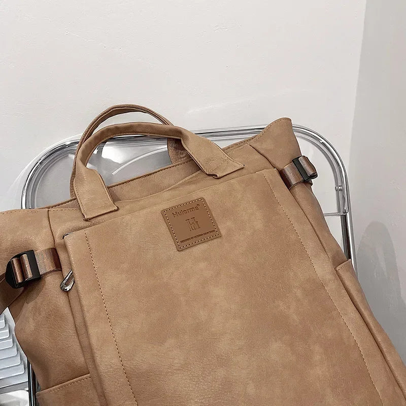 Stylish PU Leather Women's Backpack | Spacious Travel Companion
