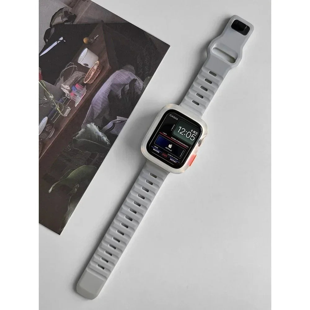 Silicone Case and Strap for Smart Watches | Comfortable & Durable
