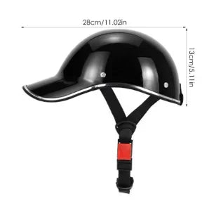Retro Baseball Helmet with Extended Brim | Unisex Sun Protection