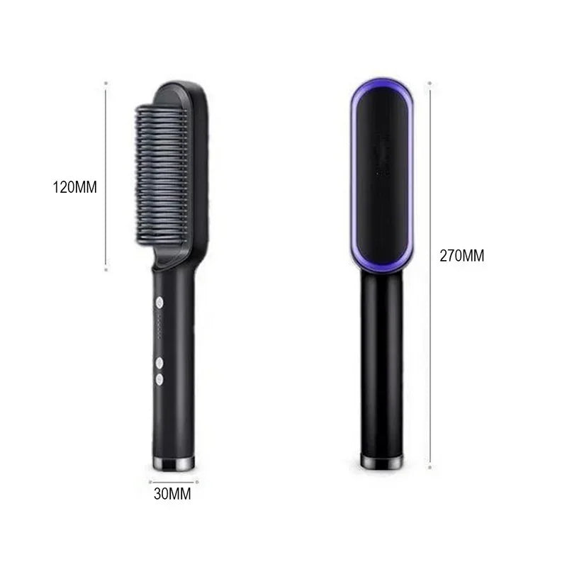Adjustable Heat Hair Straightener Comb | Fast and Safe Styling